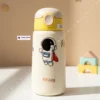 420ml Kids Stainless Steel Thermos Bottle (8) 420ml Kids Stainless Steel Thermos Bottle Double Wall Vacuum Insulated Water Cup With Straw For School & Travel ππ§π