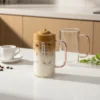 400ml Premium Double Transparent Borosilicate Glass Mug Set With Handle For Coffee, Milk, Tea & Juice ☕💎🥛