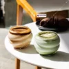 Coffee Juice Glass cup (3) Wavy Shaped Glass Cup β High-Temperature Double Layer Coffee & Matcha Cup βπβ¨